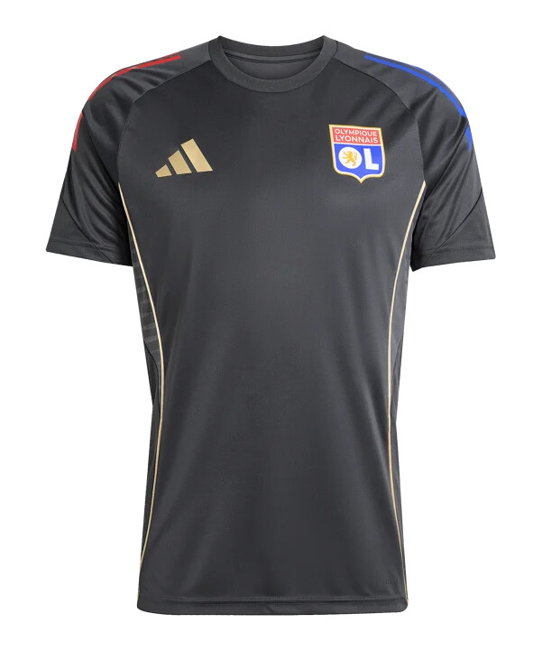 siva majica za trening adidas olympique lyon