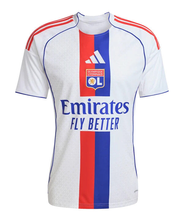 adidas olympique lyon domaći dres 20252026 bijeli
