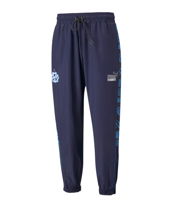 puma olympique marseille ftblheritage trening hlače bijele f31