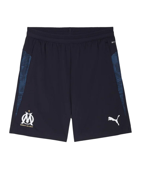 puma olympique marseille pockets training short plava f24