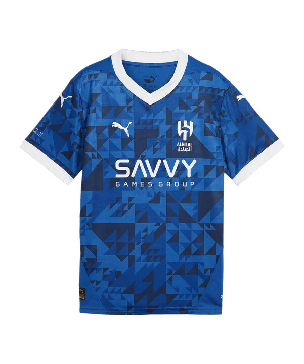 puma al hilal dres domaći 20242025 dječji plavi f01