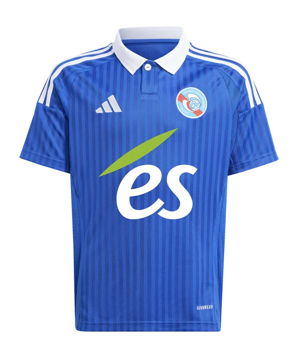 adidas rc strasbourg dres za djecu domaći 20242025 plavi