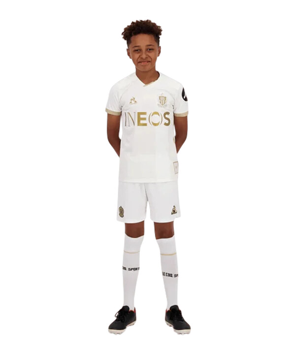 le coq sportif ogc nice dres za goste 20242025 bijeli