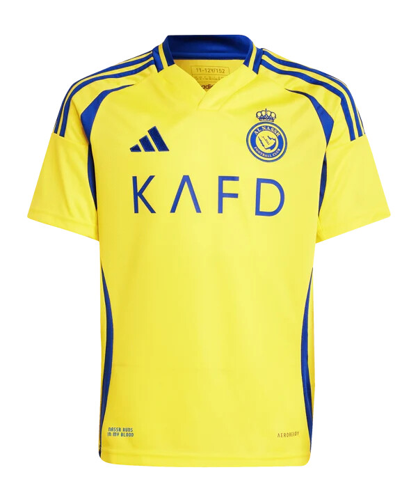adidas al nassr fc 2425 ronaldo domaći dres za djecu žuti