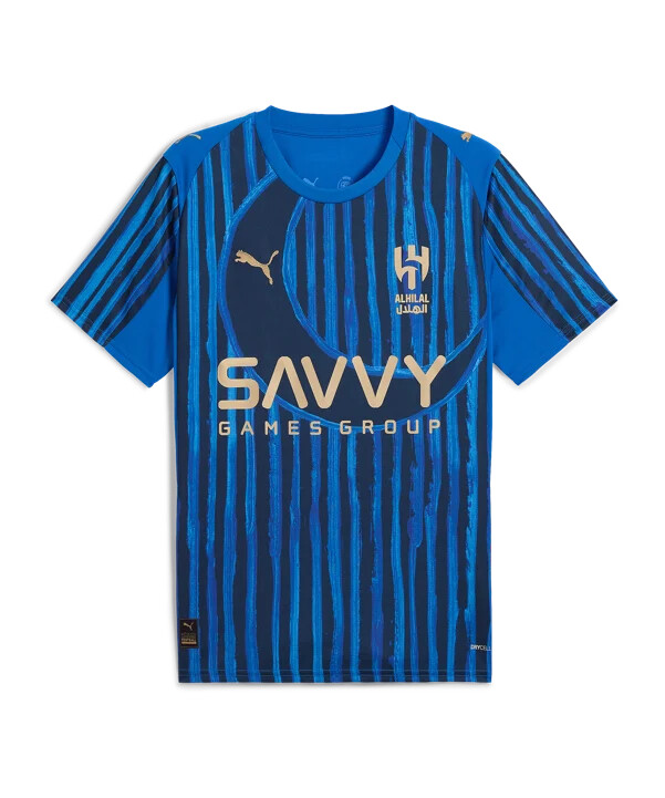 puma al hilal djeČji super dres 20252026 plavi f14