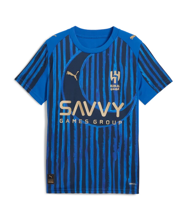 puma al hilal kidsuper jr dres za klubove svjetskog prvenstva 2025. za djecu plavi f14