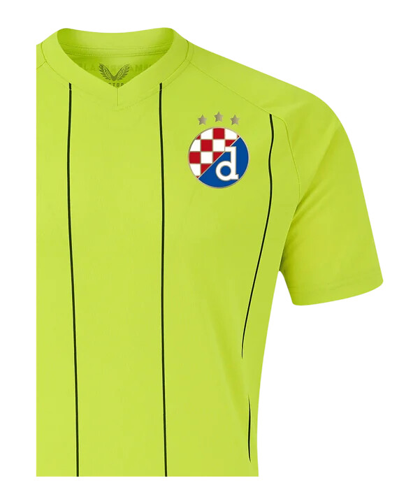 castore dinama zagreb dres za goste 2024.2025. žuti f100