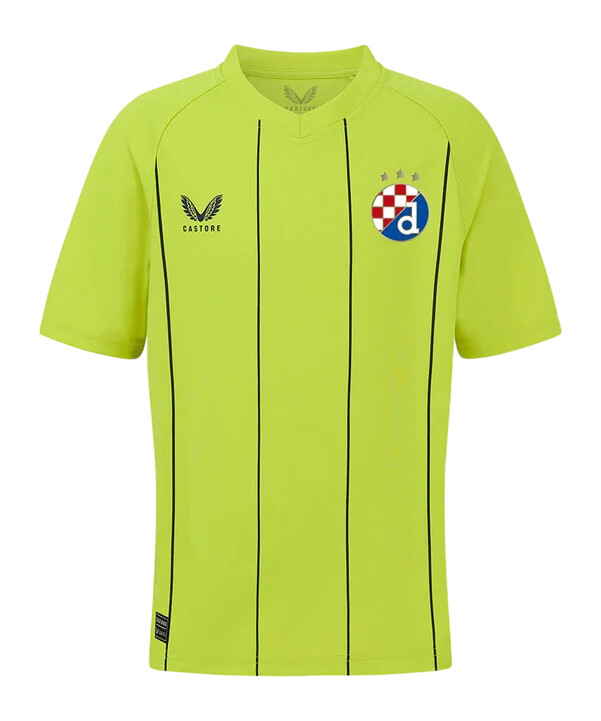 castore dinama zagreb dres za goste 20242025 dječji žuti f100