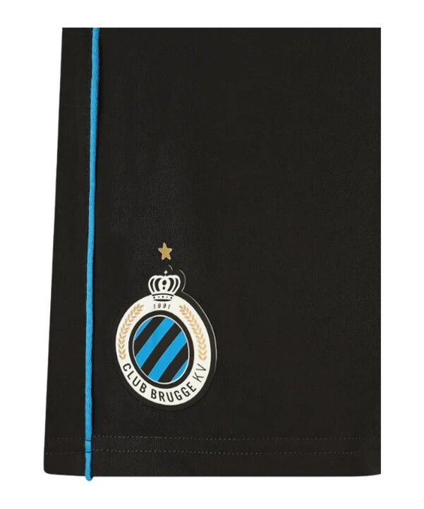 castore fc bruges domaće kratke hlače 20252026 crne f013