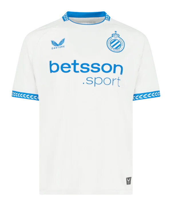 castore fc bruges gostujući dres 20252026 bijeli f123