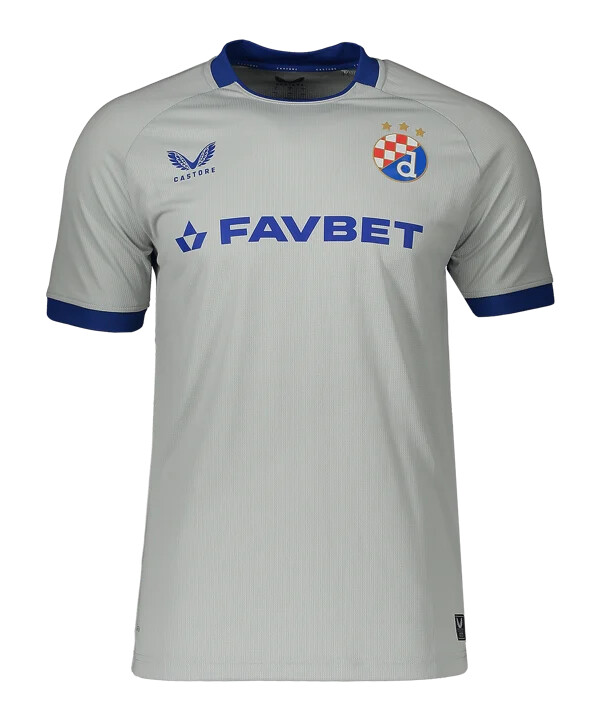 castore dinamo zagreb gostujući dres 20252026 sivi f123