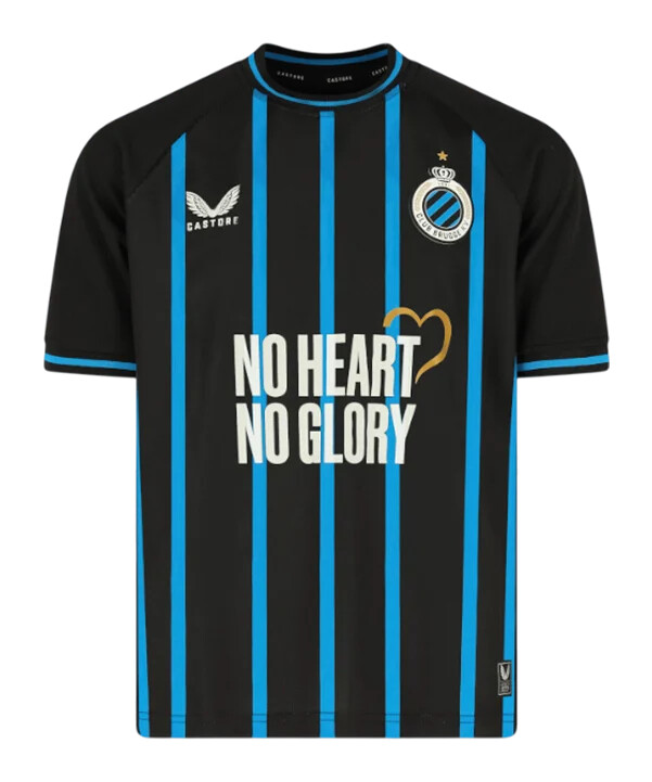 castore fc bruges prezentacijska majica kratkih rukava plava f030