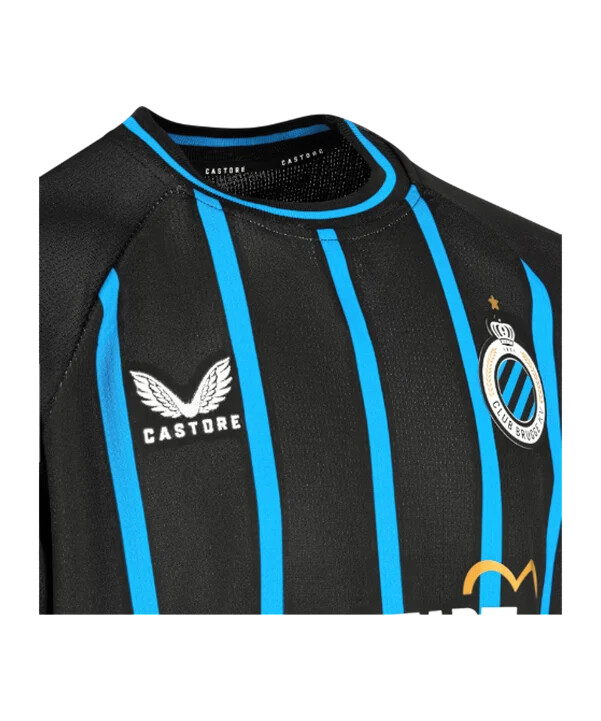castore fc bruges prezentacijska majica kratkih rukava plava f030