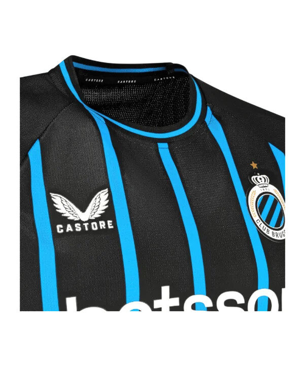 castore fc bruges prezentacijska majica kratkih rukava plava f030