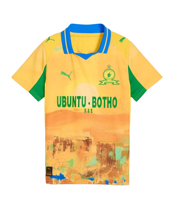 puma mamelodi sundown djeČji super dres 20252026 Žuti f22