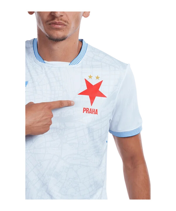 castore sk slavia prag 3. dres 20252026 bijeli