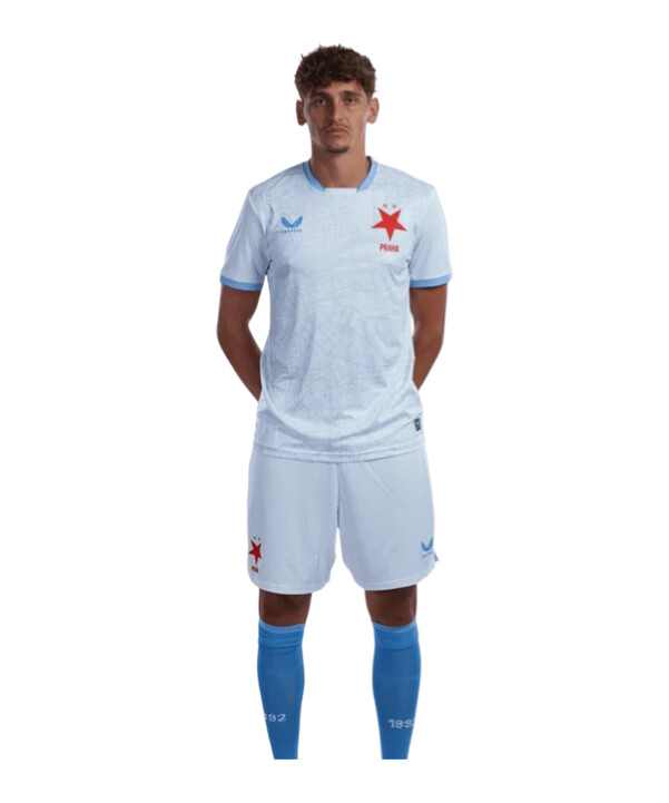 castore sk slavia prag 3. dres 20252026 bijeli