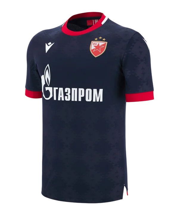 macron crvena zvezda beograd gostujući dres 20252026 plavi
