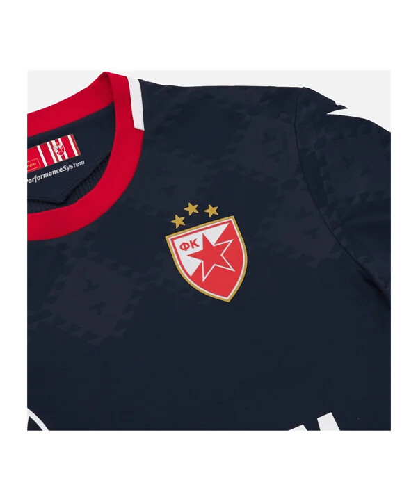 macron crvena zvezda beograd gostujući dres 20252026 plavi