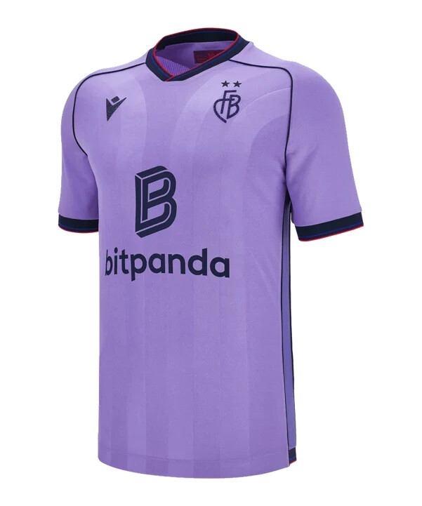 macron dres fc basela za goste 2025.2026. ljubičasti