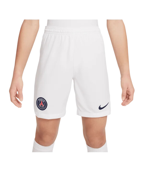nike paris st. germain kratke majice za djecu domaće i gostujuće 20232024 bijele f100