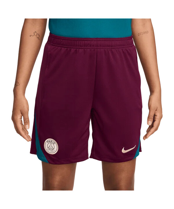 nike paris st. germain kratke hlače za trening crvene f610