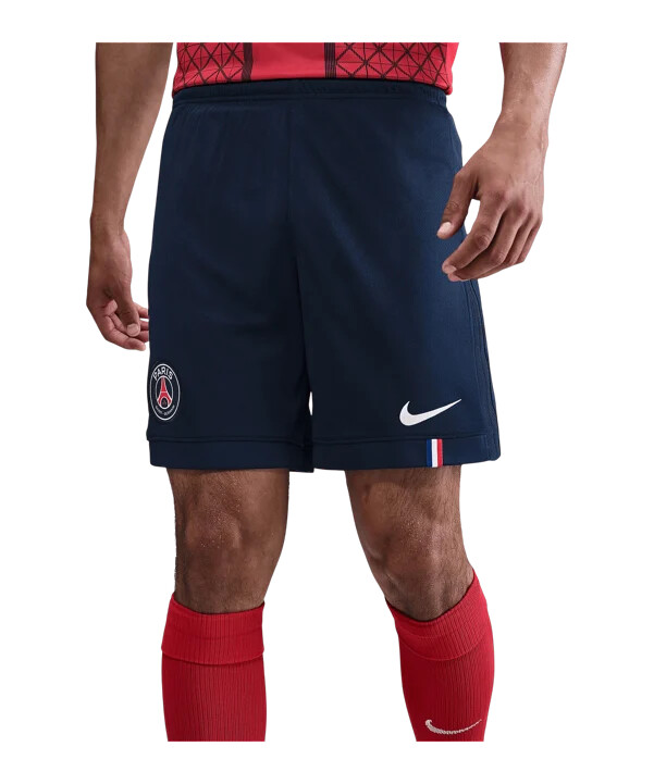 nike paris saint-germain kratke hlače za dom 20252026 plave f410