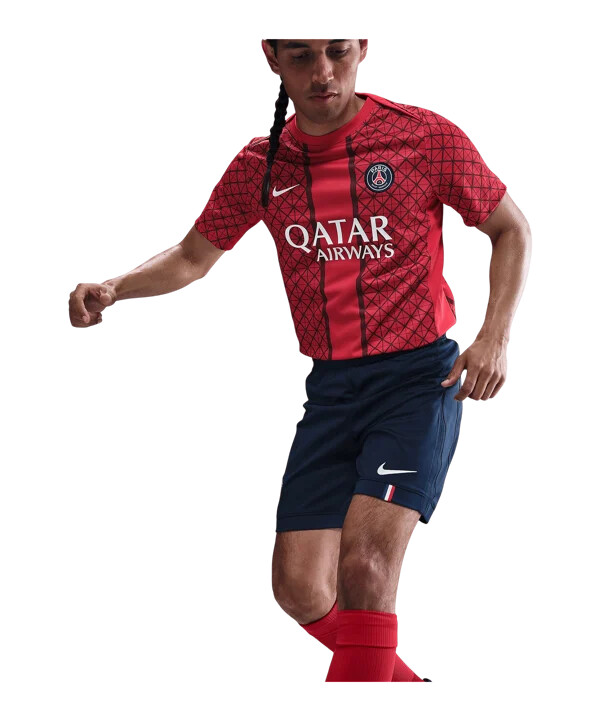nike paris saint-germain kratke hlače za dom 20252026 plave f410