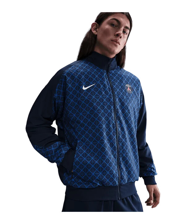 nike paris saint-germain strike anthem jakna plava f410