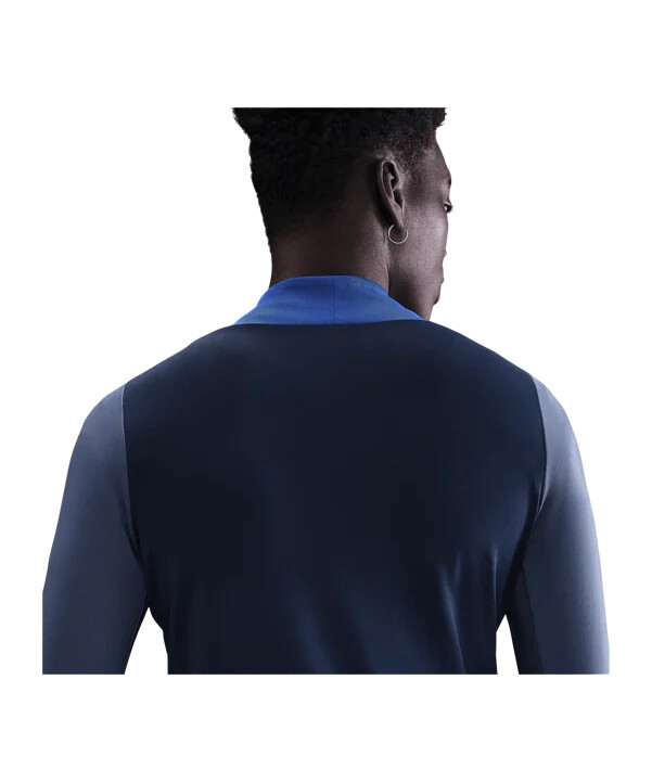 nike paris saint-germain strike majica s kapuljačom plava f411