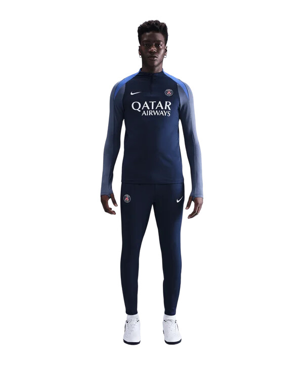 nike paris saint-germain strike majica s kapuljačom plava f411