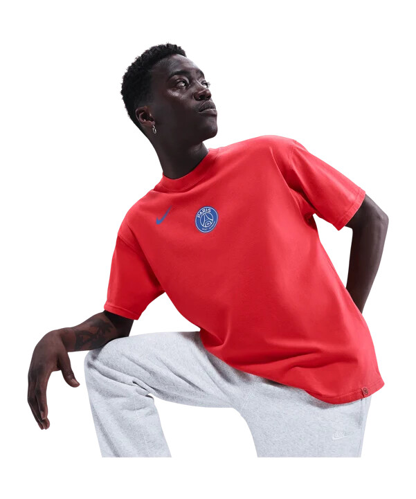 majica kratkih rukava nike paris saint-germain t90 remix crvena f679