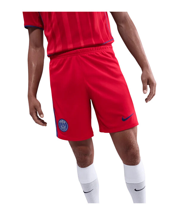 nike paris saint-germain kratke hlače 3. razred 2025.2026. crvene f679