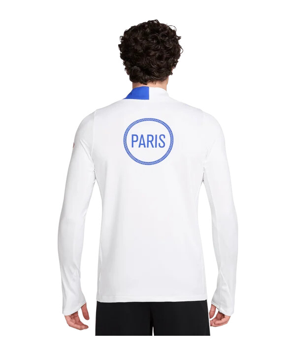 nike paris saint-germain drill top majica s kapuljačom bijela f101