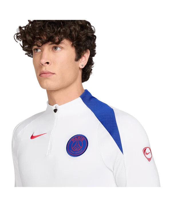 nike paris saint-germain drill top majica s kapuljačom bijela f101