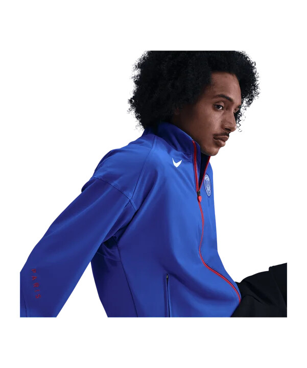 nike paris saint-germain prezentacijska jakna plava f405