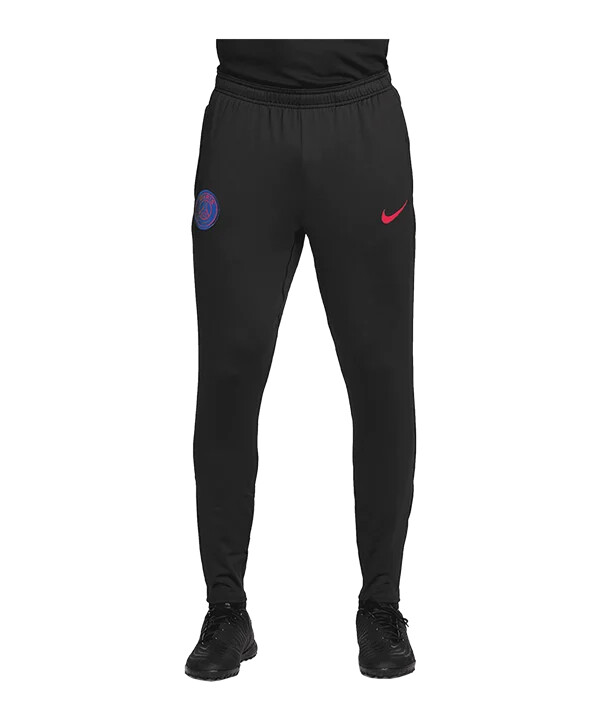 nike paris saint-germain hlače za trening za djecu crne f010