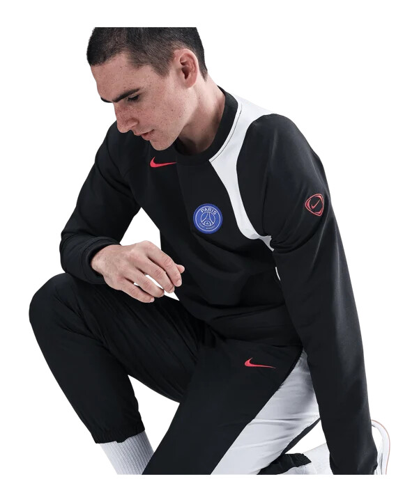 nike paris saint-germain t90 trenirke crne f010