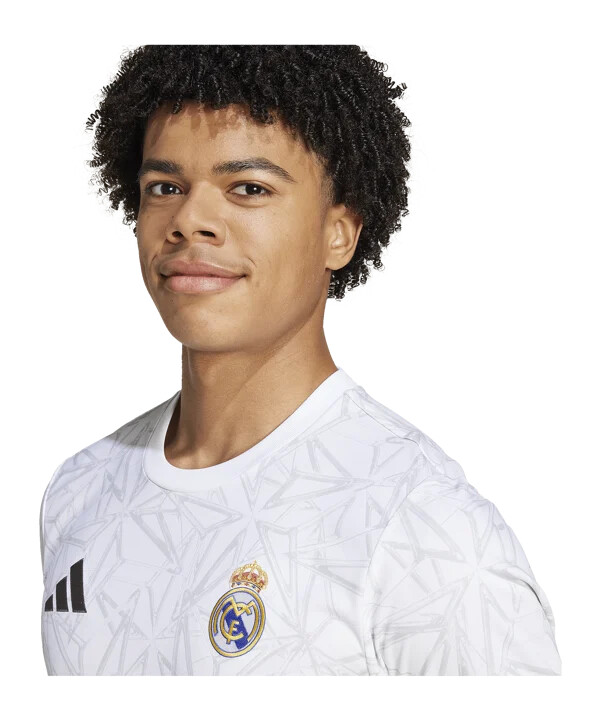 adidas real madrid majica za predpripremu 2024.2025. bijela