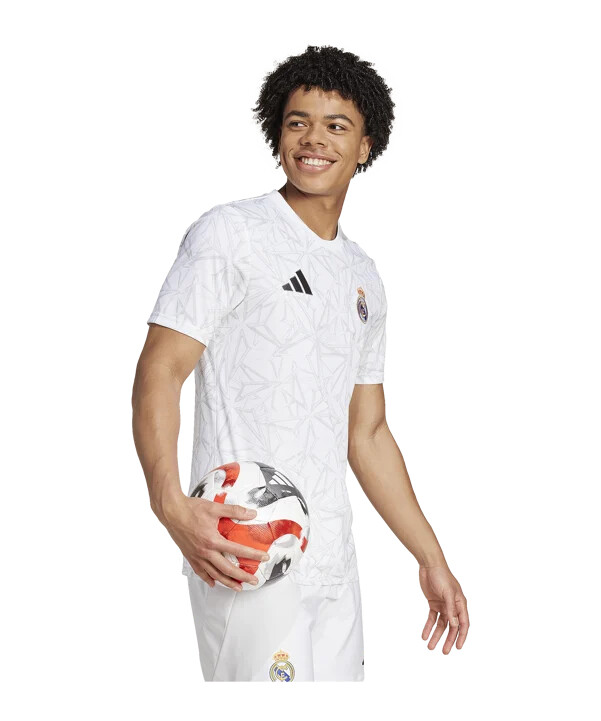 adidas real madrid majica za predpripremu 2024.2025. bijela