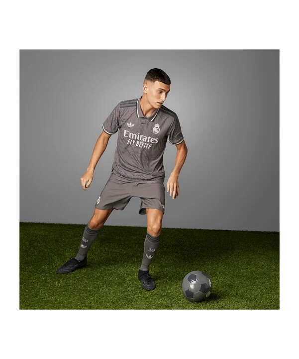 adidas originals real madrid autentični 3. dres 2024.2025. smeđi