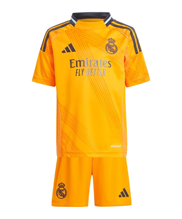 adidas real madrid minikres za goste 2024.2025. dječji narančasti