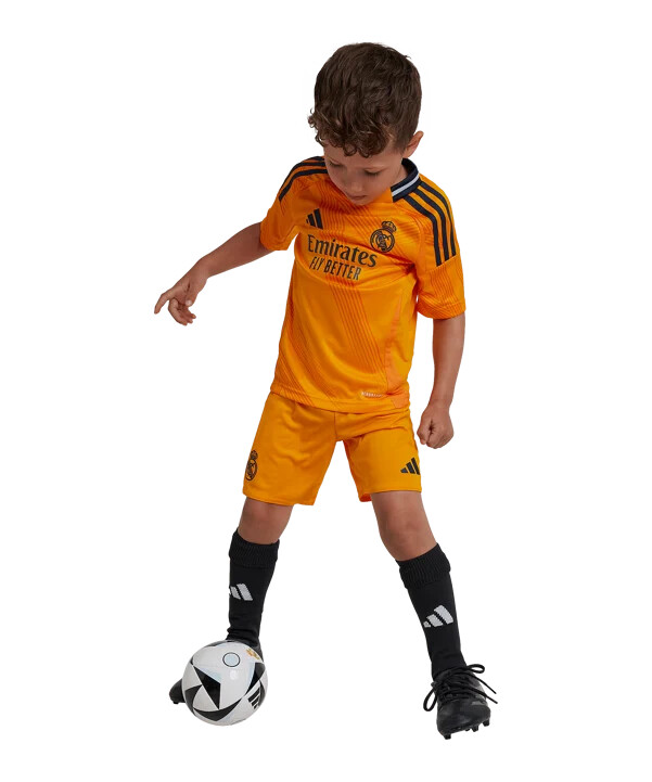 adidas real madrid minikres za goste 2024.2025. dječji narančasti