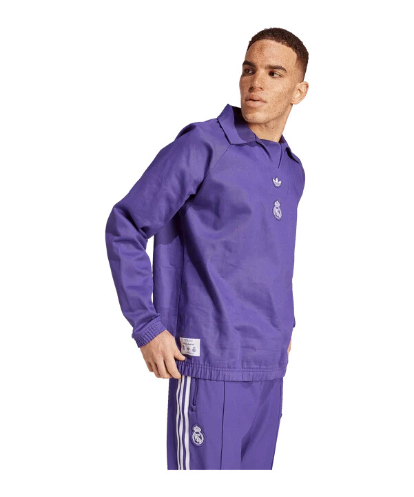 adidas real madrid terrace icon majica s kapuljačom