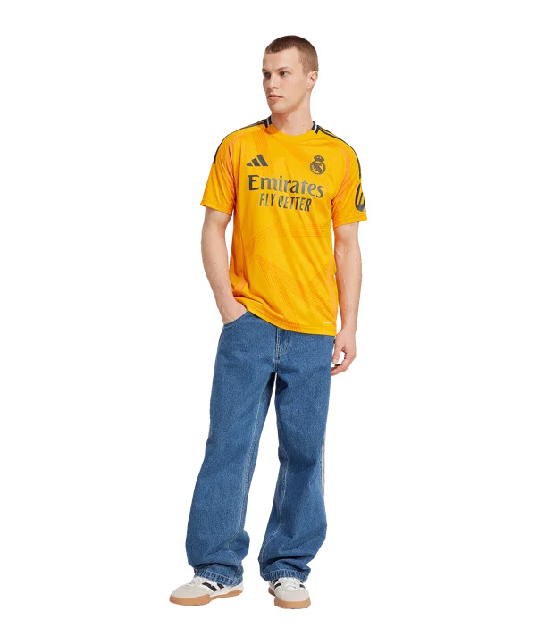 adidas real madrid gostujući dres 2024.2025. narančasti