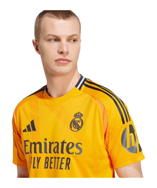 adidas real madrid gostujući dres 2024.2025. narančasti