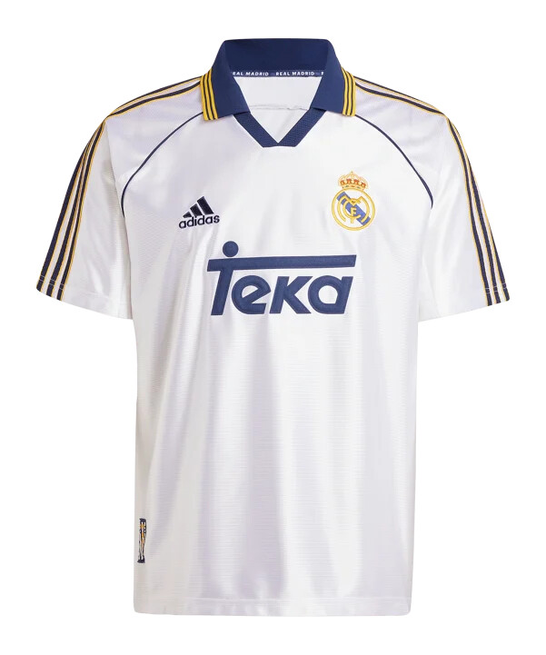 adidas real madrid domaći dres 19992000 bijeli