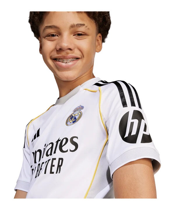 adidas real madrid domaći dres 20252026 dječji bijeli