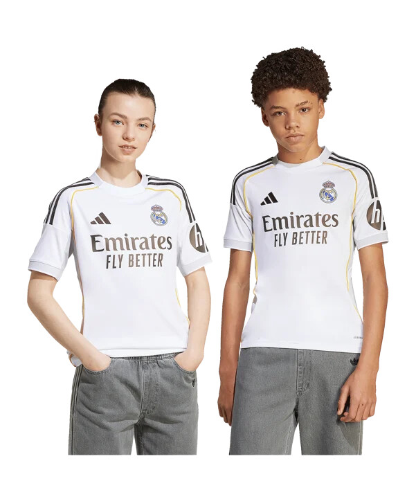 adidas real madrid domaći dres 20252026 dječji bijeli