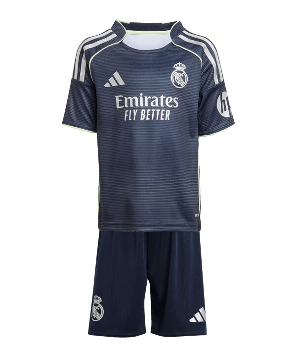 adidas real madrid mini dres za goste 20252026 dječji plavi